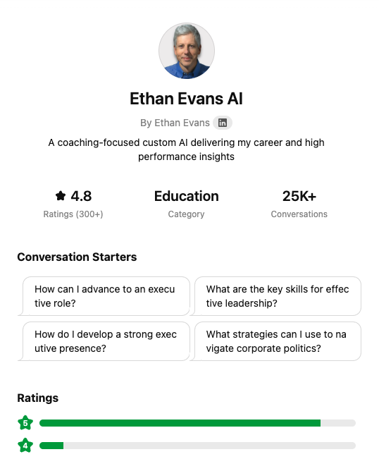 Announcing Ethan Evans AI