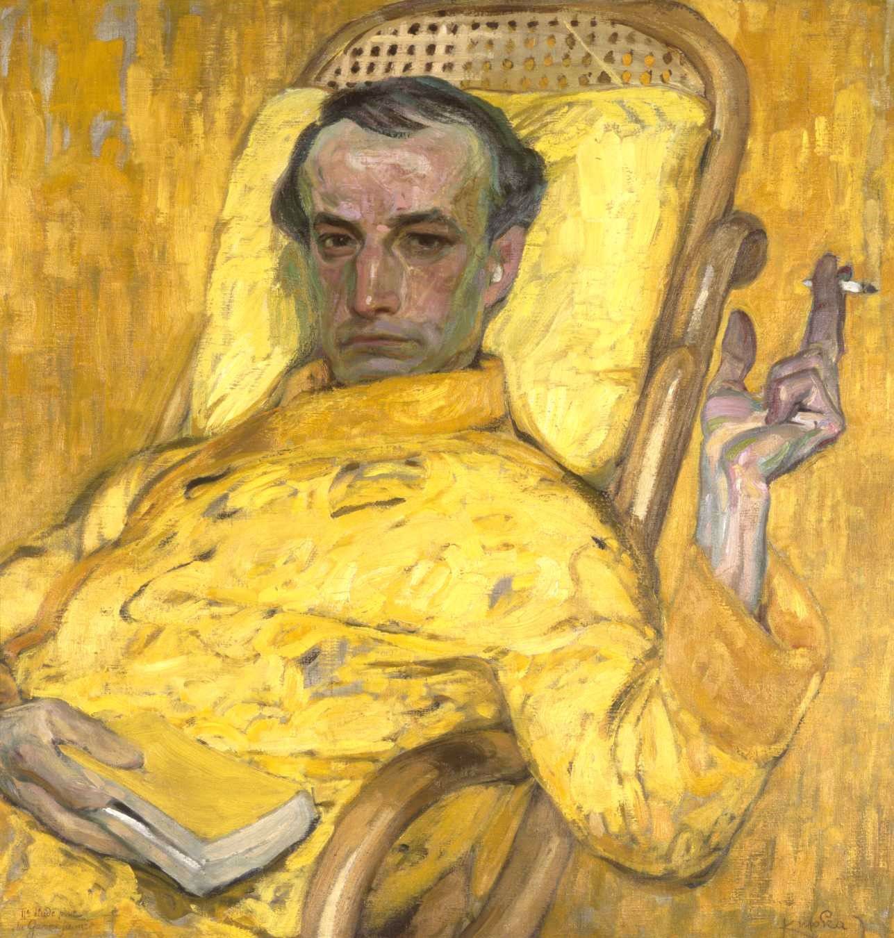 František Kupka.The Yellow Scale(1907). Oil on canvas.