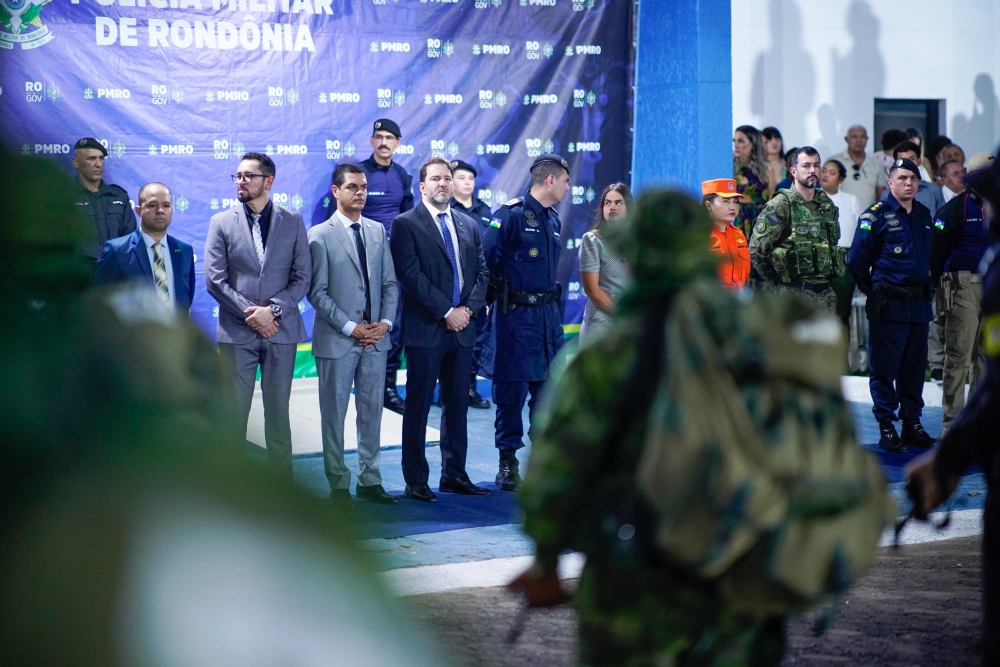 Deputado Alex Redano prestigia formatura do BPFron e destaca apoio para armamentos