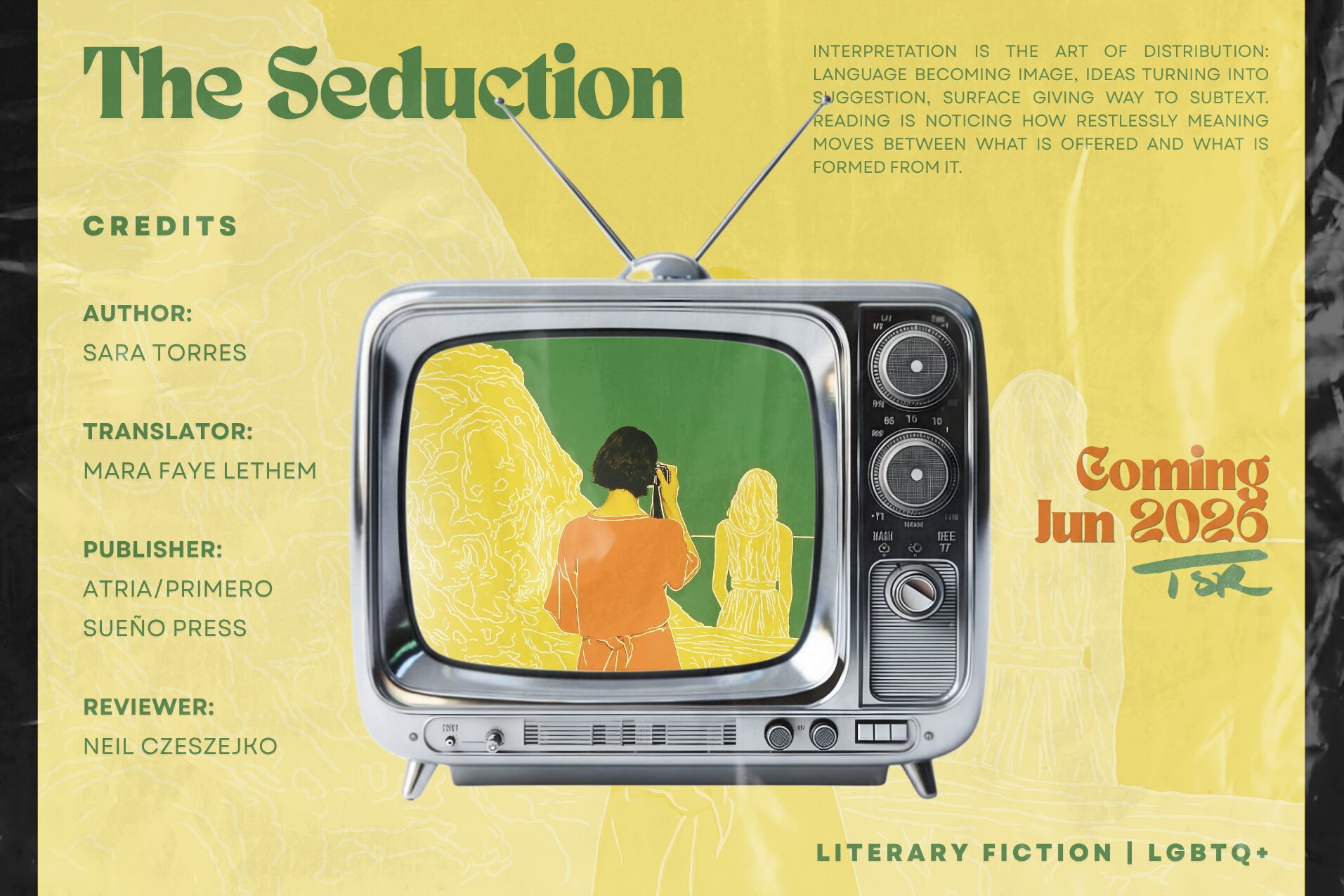 Review: 'The Seduction' by Sara Torres | The Subtext Review