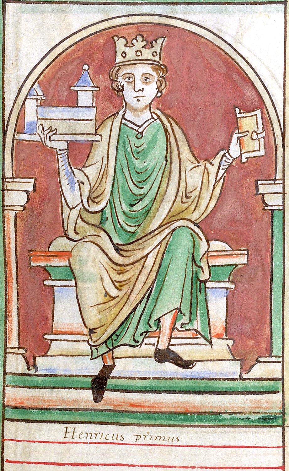 Cover of Henry I is crowned King of England