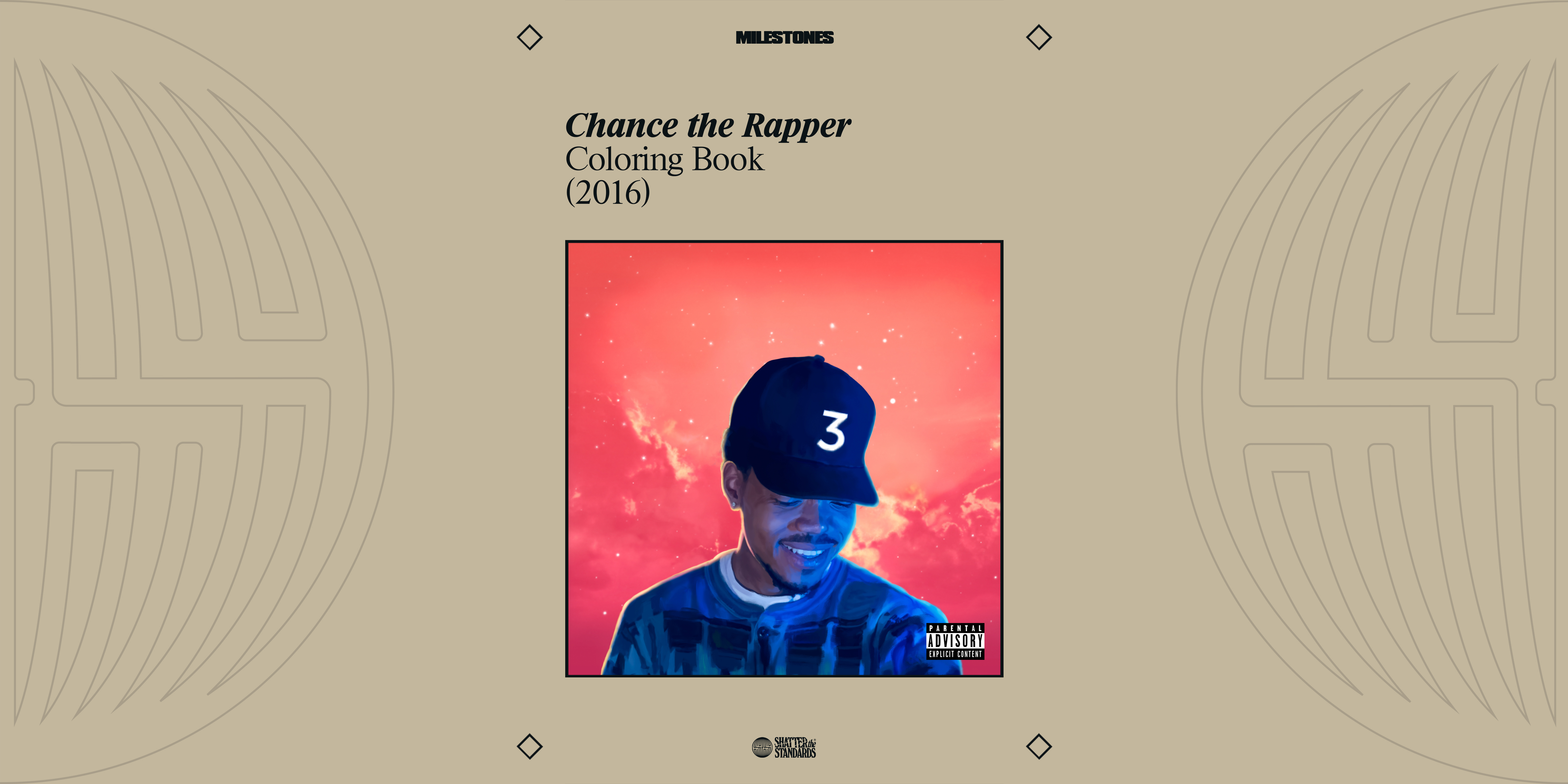 Milestones: Coloring Book by Chance the Rapper