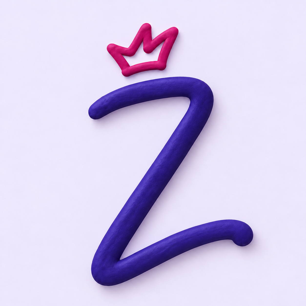 EfikZara Magazine's sculpted crowned Z mark