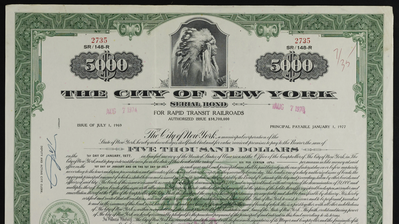 tobacco settlement municipal bonds City Government Debt, Part 1: Bonds