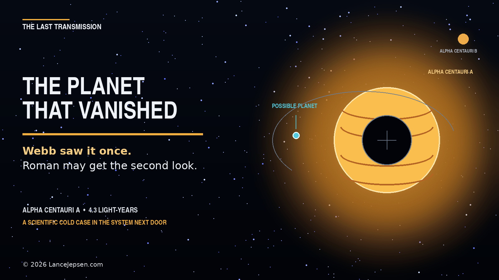 The Planet That Vanished From the Star Next Door