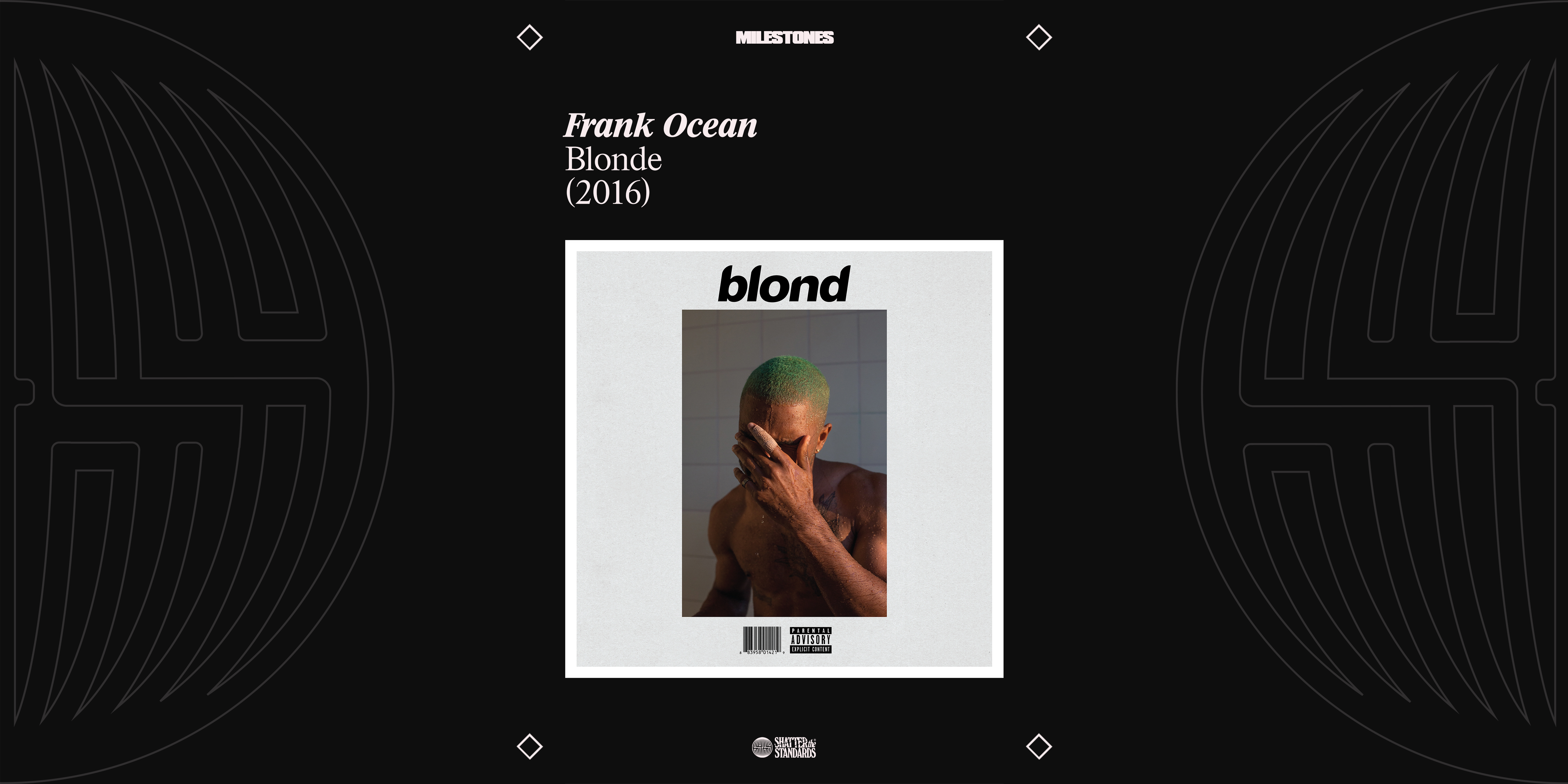 Milestones: Blonde by Frank Ocean