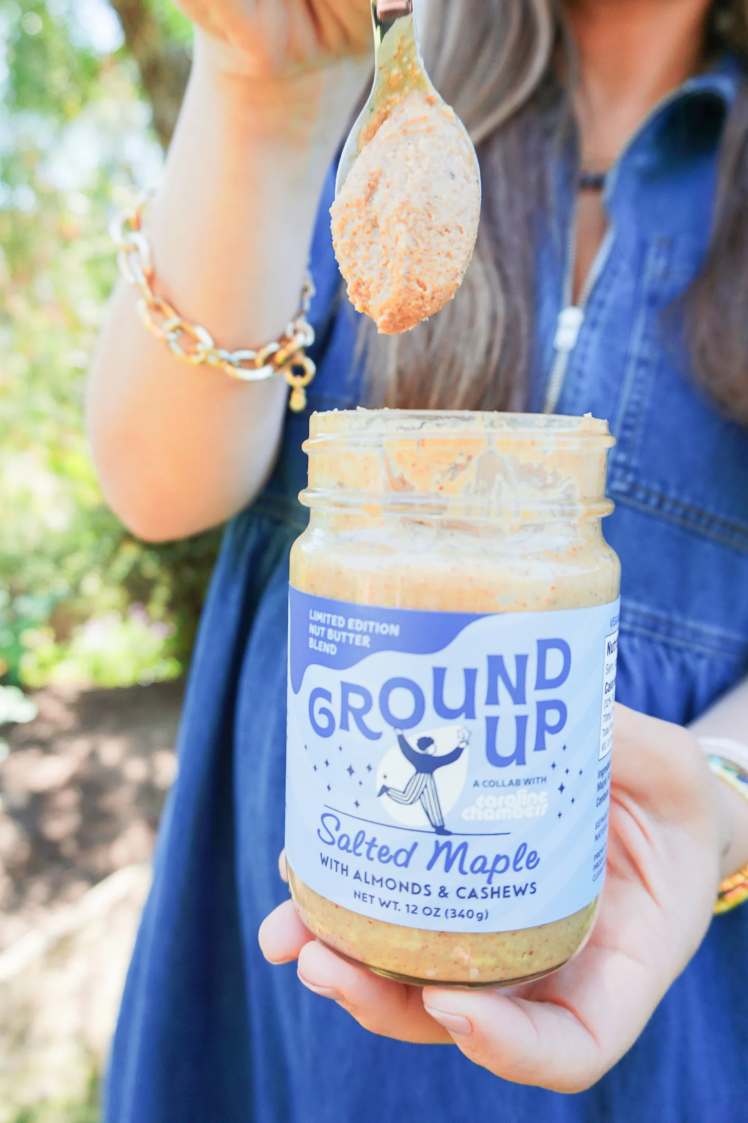 announcing my nut butter with ground up!!!