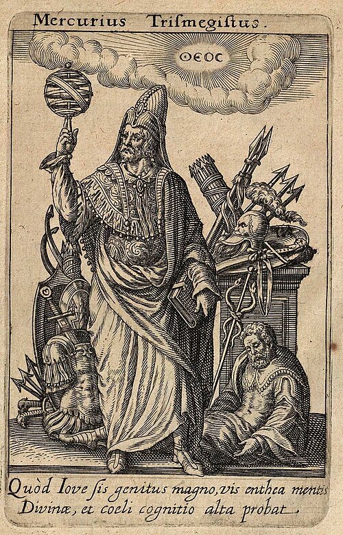 Mercurius Trismegistus engraving