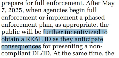 REAL ID’s are “papers please” Tell the government NO!