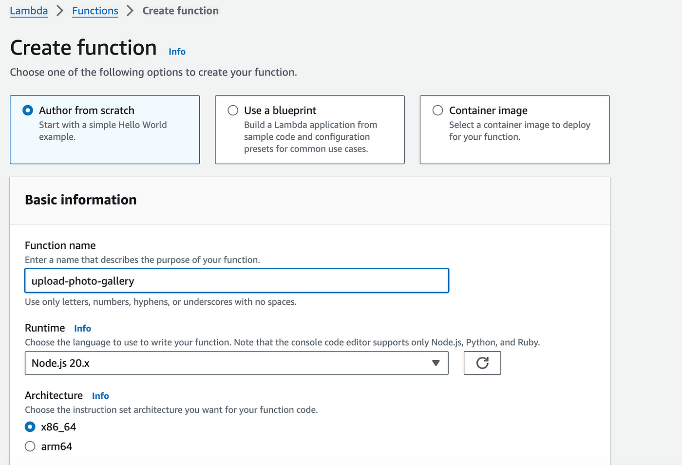 Building A Serverless Photo Gallery With AWS Lambda, S3 & CloudFront