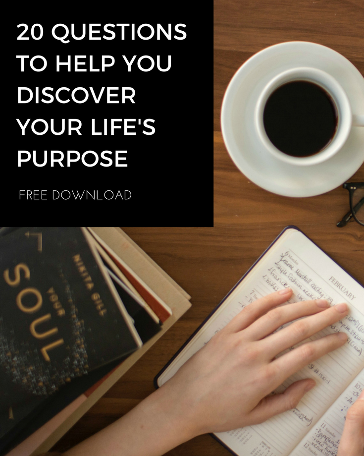 20 Questions To Help You Discover Your Purpose