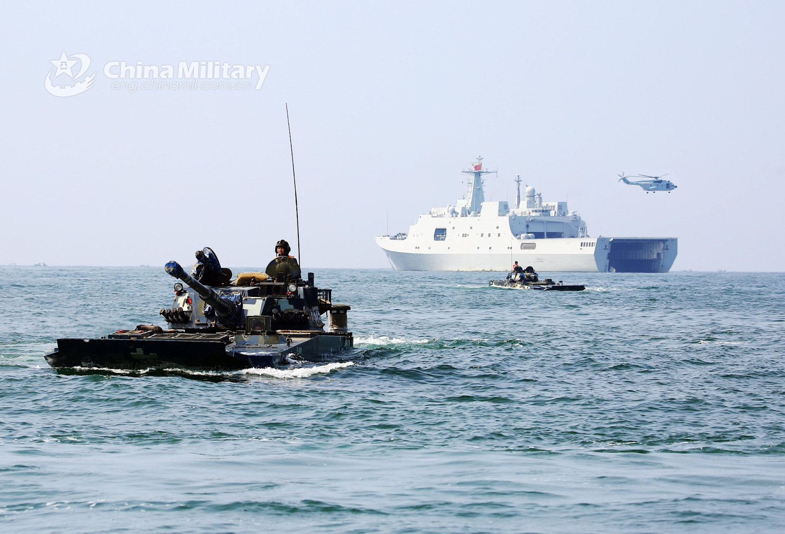 Type 271 Class The PLA Landing Template - Vermilion China