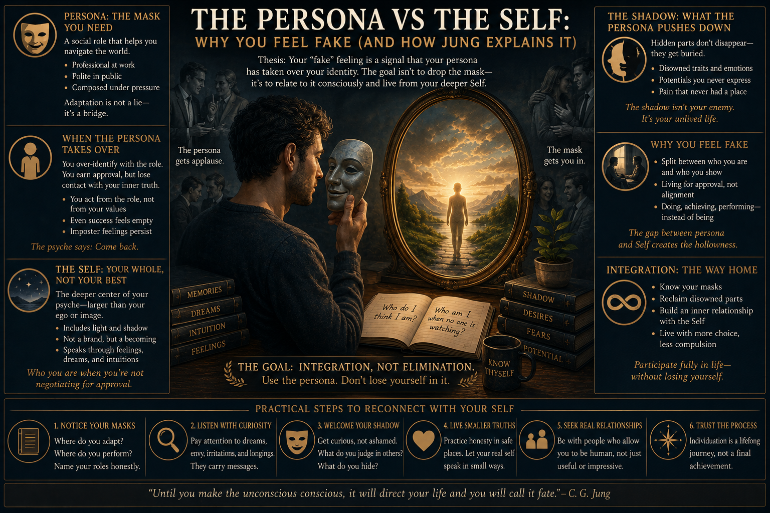 THE PERSONA VS THE SELF: