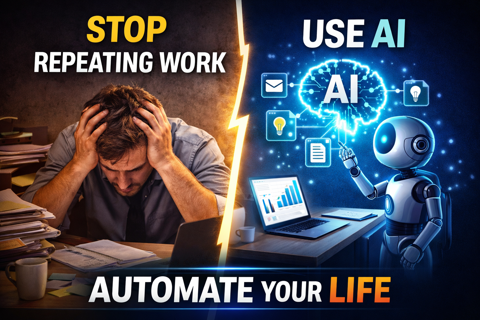 Stop Repeating Work: Automate Your Life with AI