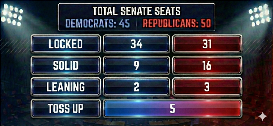 2026 Senate Preview - by Stu Burguiere - Predictable