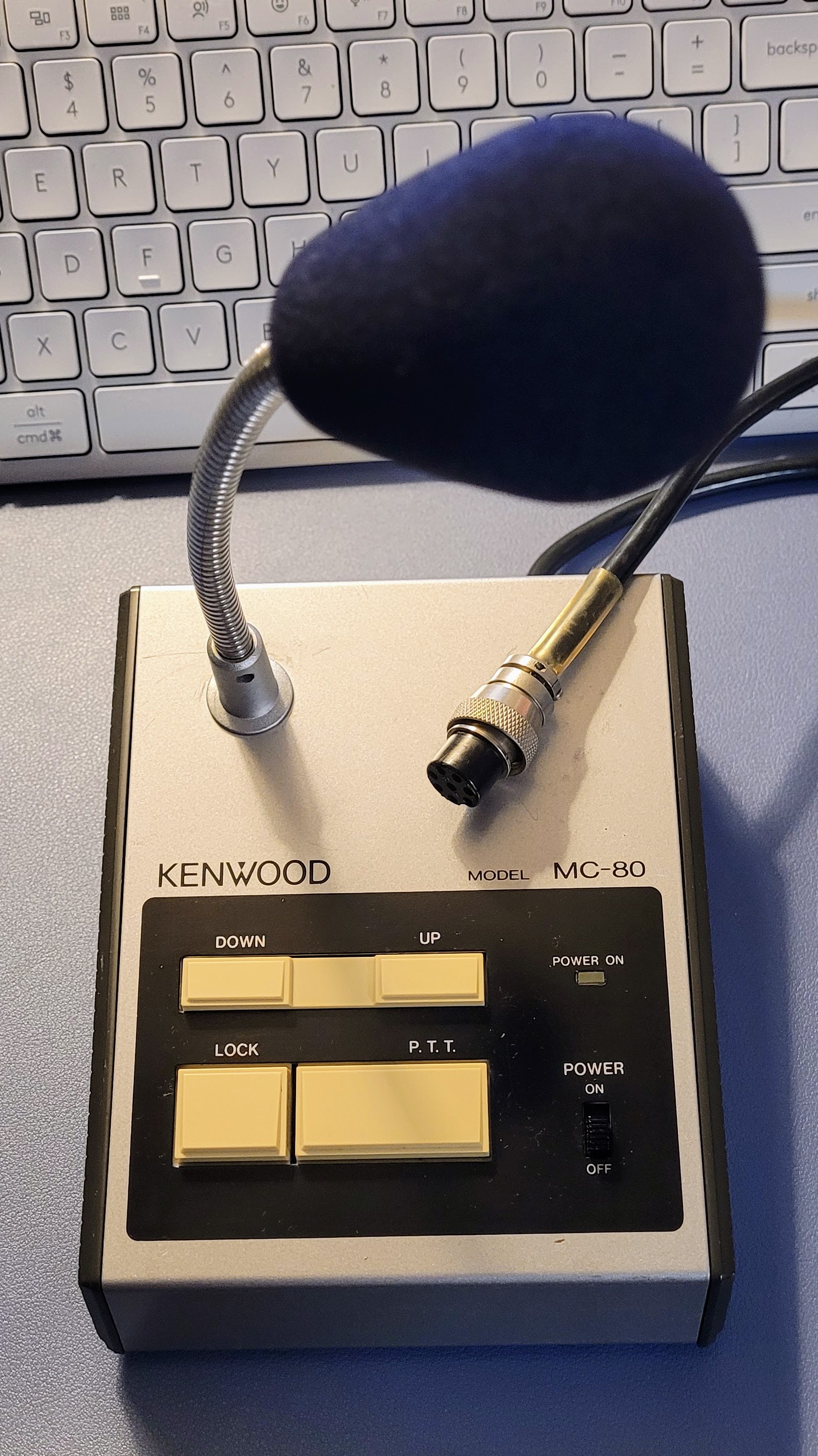 Used Kenwood MC-80 microphone