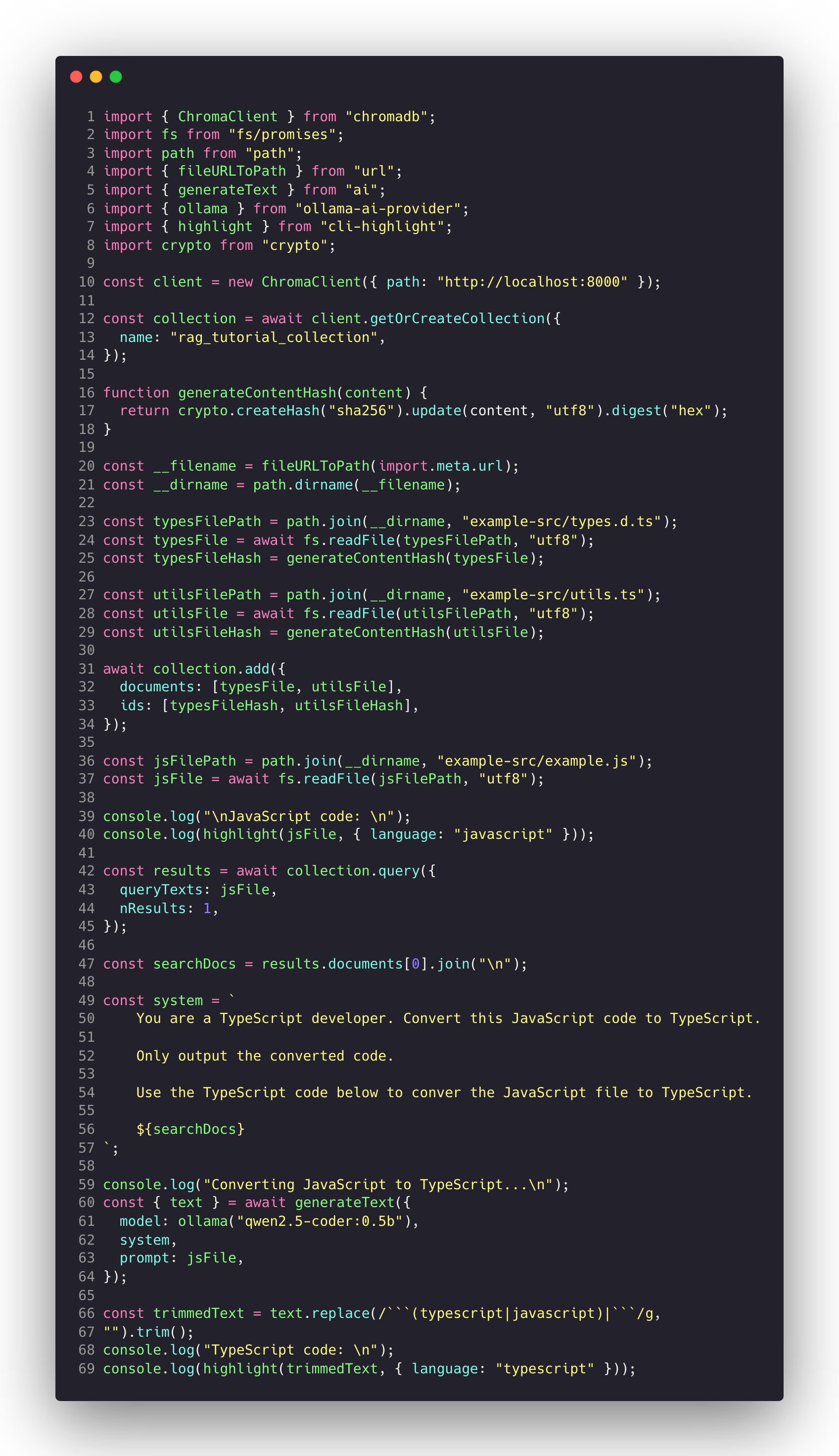 Chroma + Ollama Local RAG Tutorial - by John Stewart