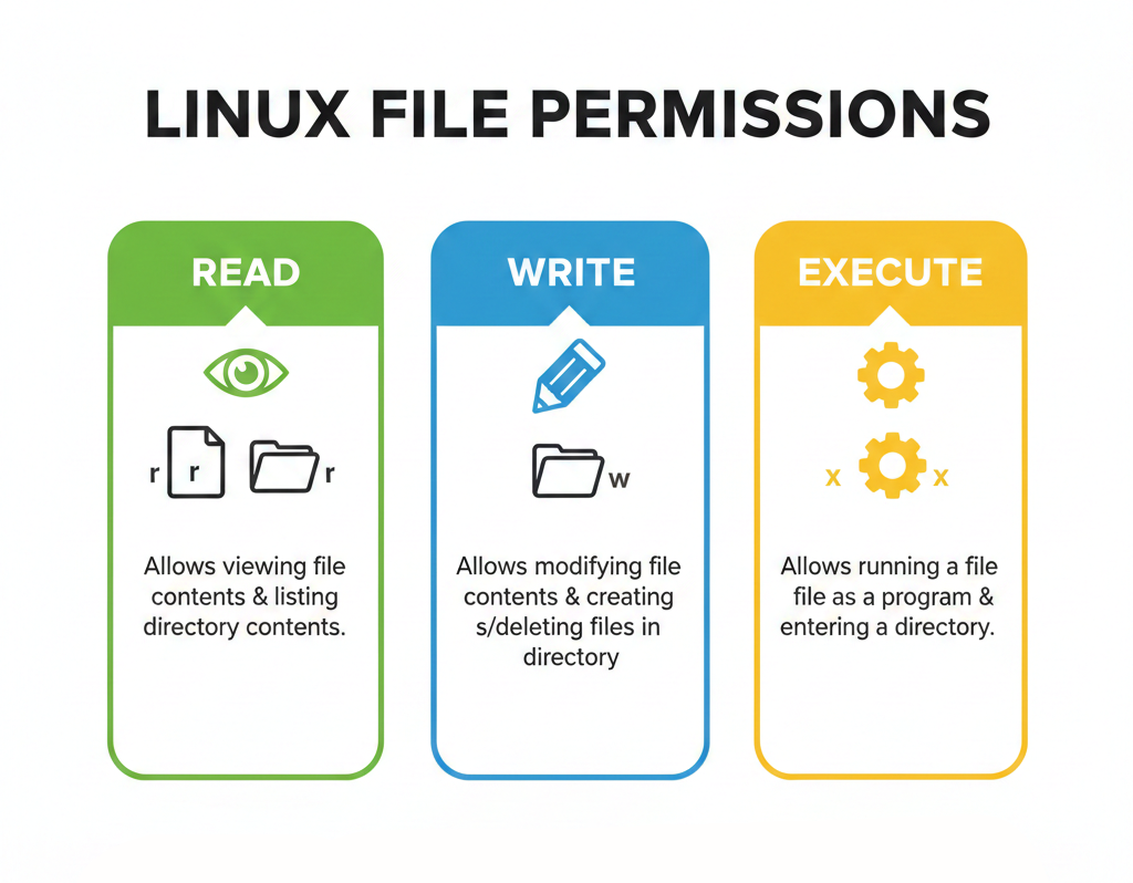 Linux File Permissions Explained (chmod, chown, ls -l Tutorial)