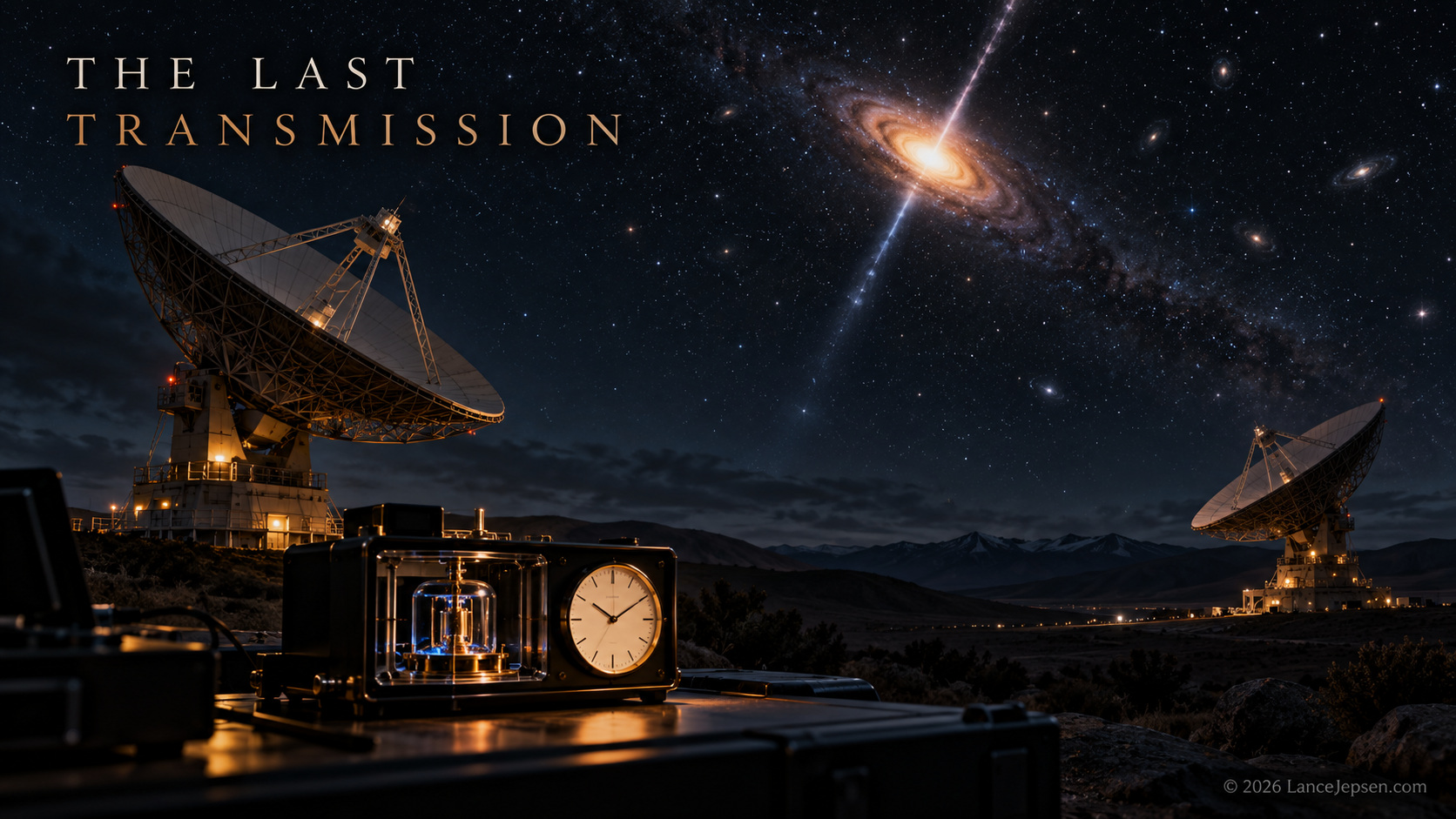 Conceptual observatory tracking distant celestial objects to measure Earth’s rotation