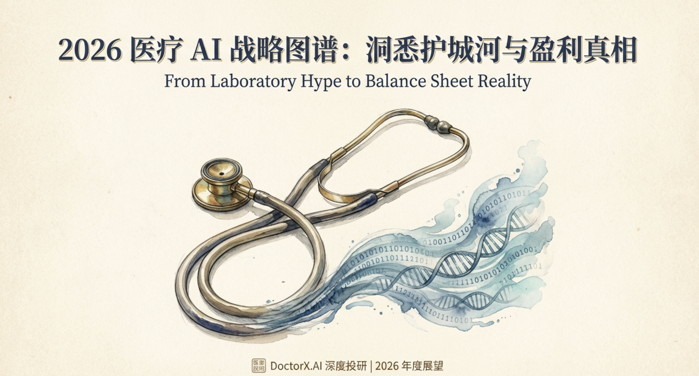 2026 医疗AI 必看地图：30 个带你读懂行业真相的顶级信源- DoctorX.AI