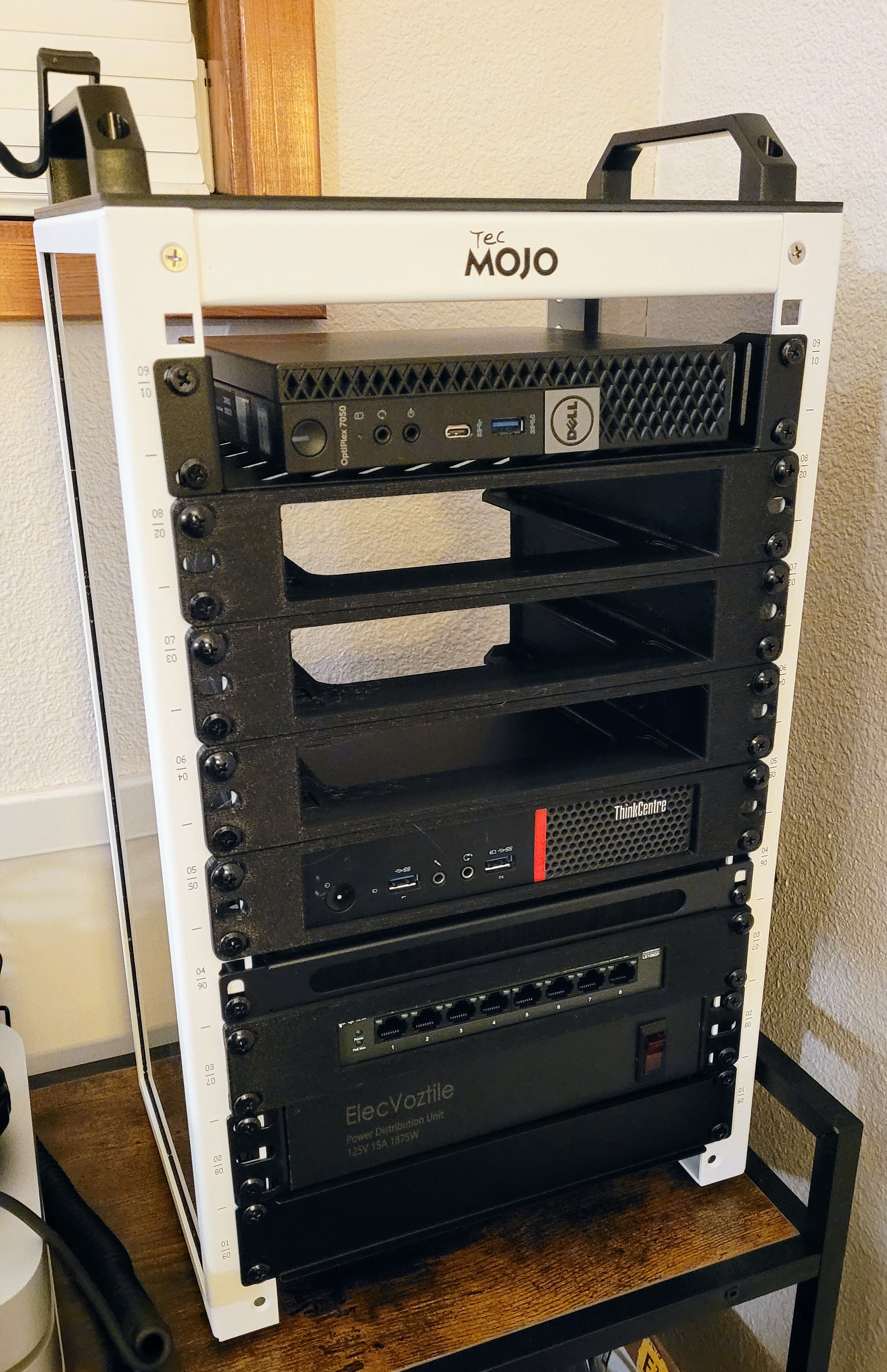The evolving mini server rack
