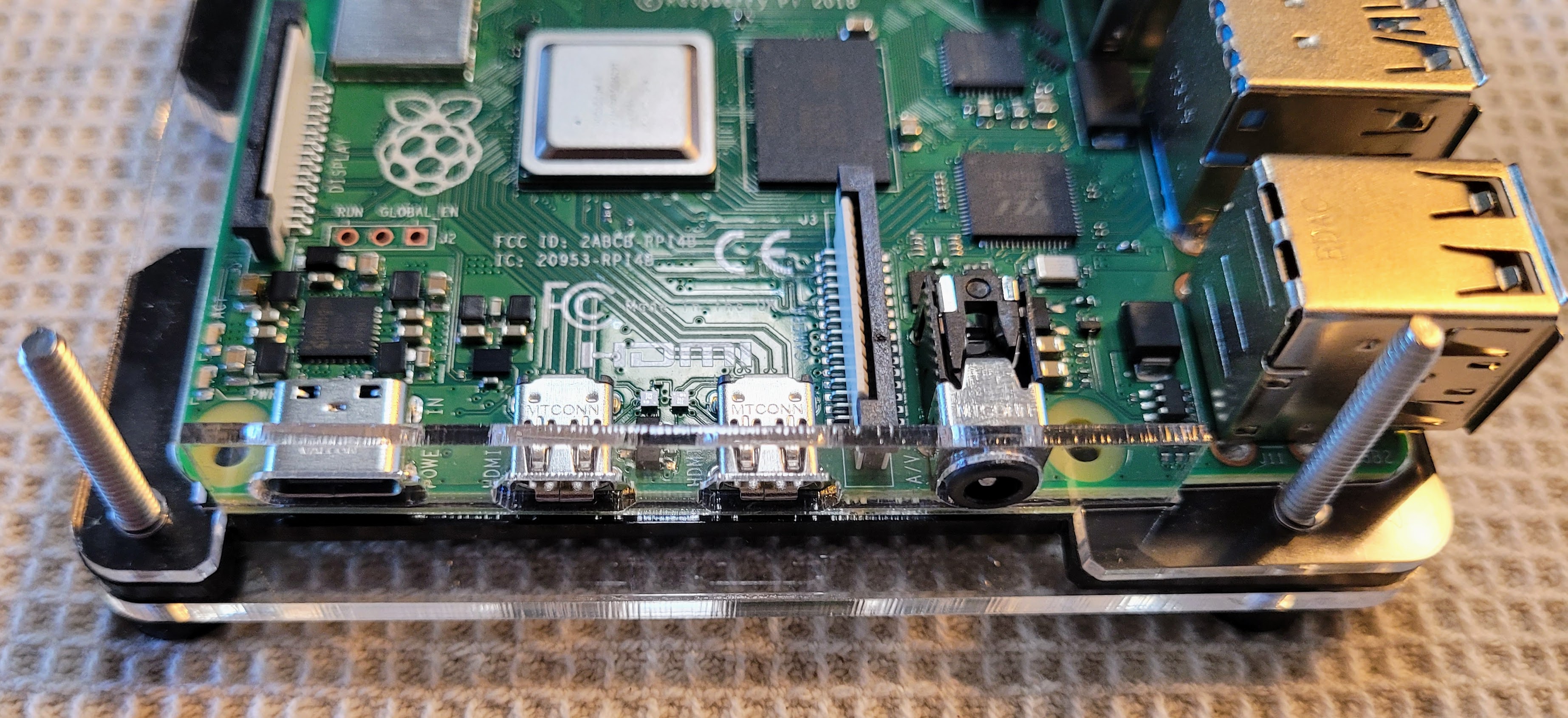 The port window can be a little tricky to get positioned right