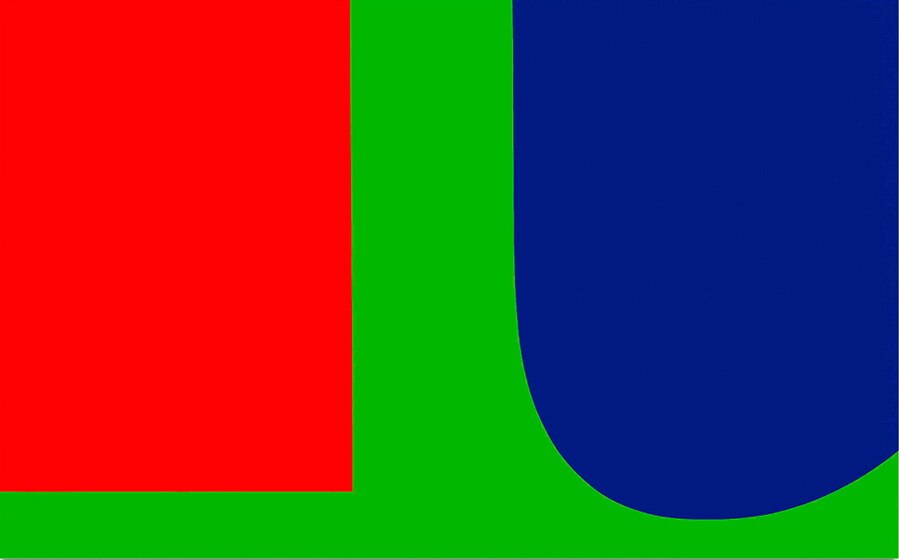 Ellsworth Kelly, Red Blue Green