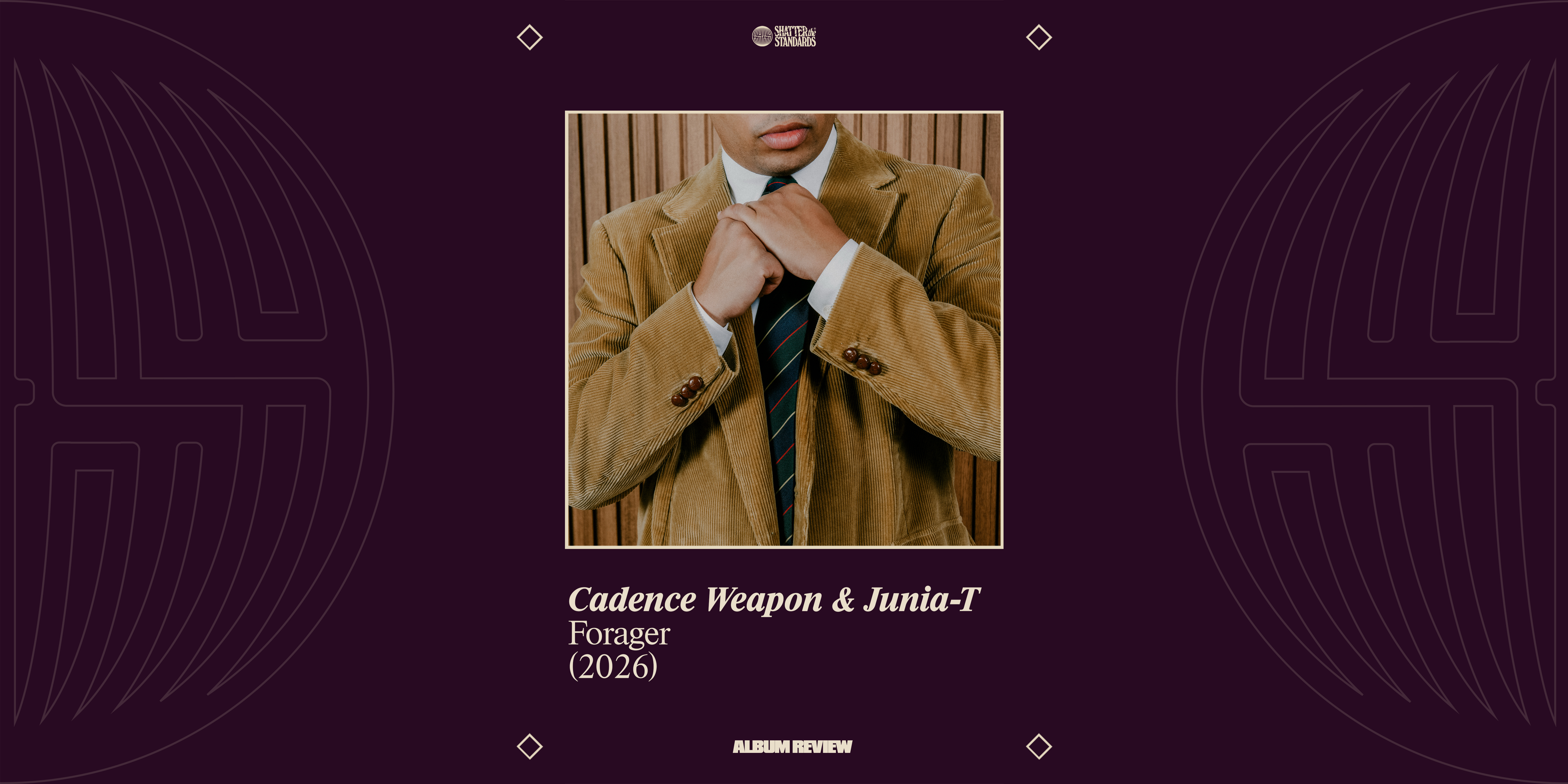 Album Review: Forager by Cadence Weapon &amp; Junia-T