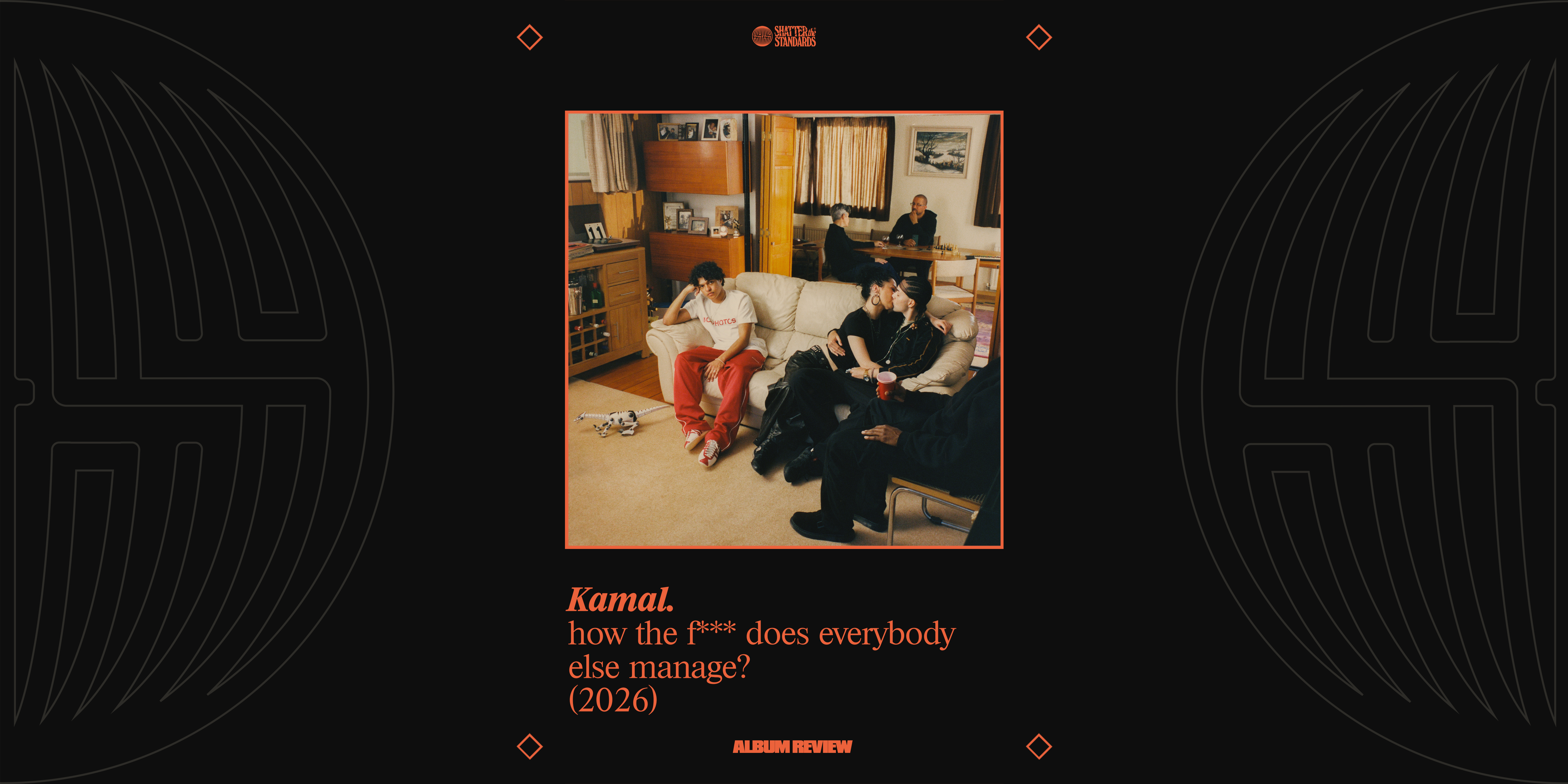 Album Review: how the f*** does everybody else manage? by Kamal.