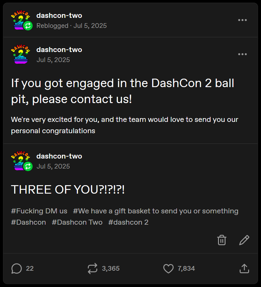 A Big, Fat, SuperWhoLock Wedding - DashCon 2