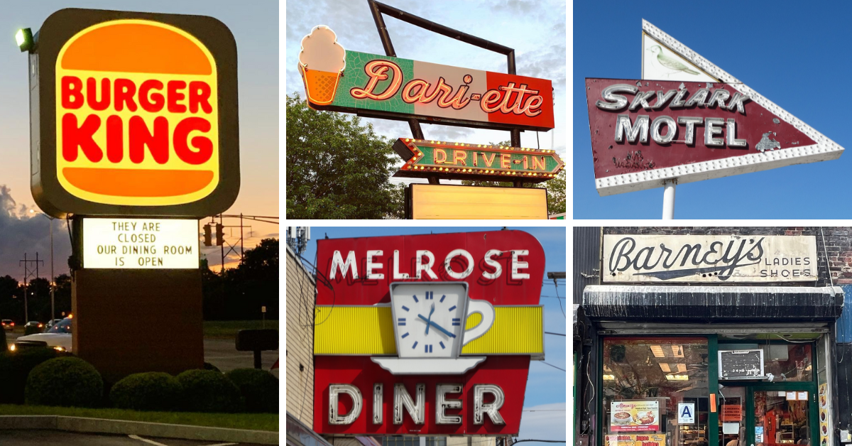 Long-hidden NYC neon sign saved; Philly diner doomed; 'Dari-ette