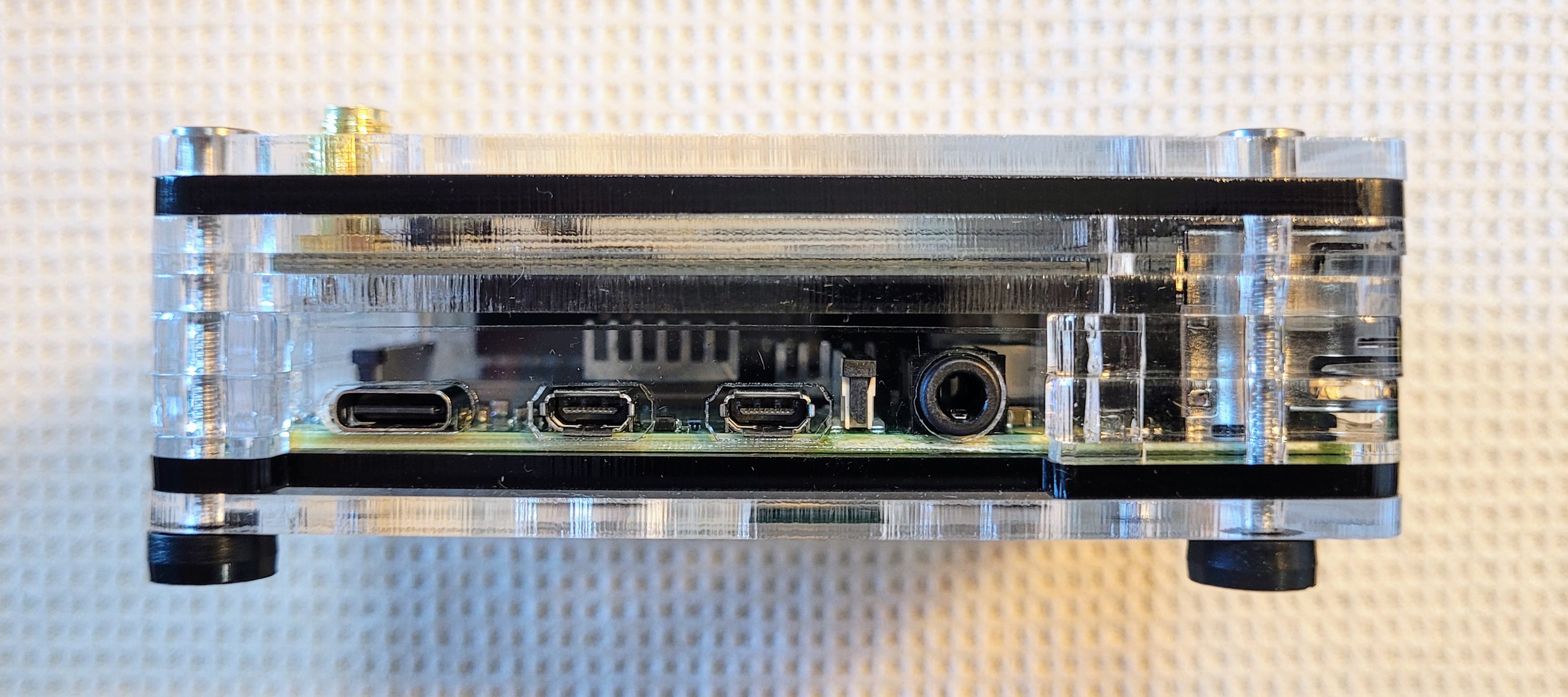 Double check that the port window is positioned correctly