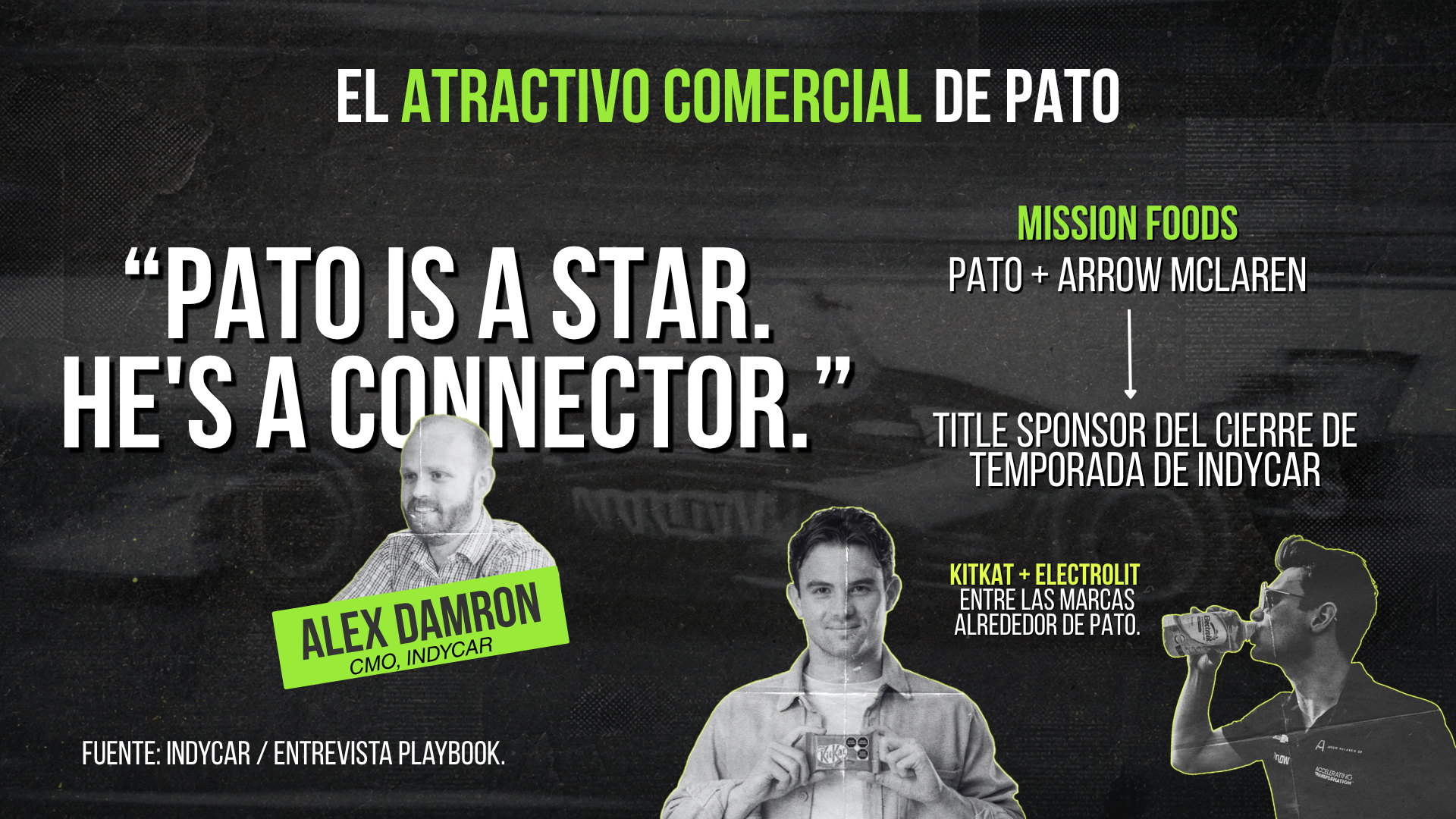 El atractivo comercial de Pato
