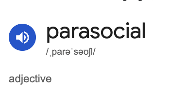 2025 word of the year: parasocial featured image