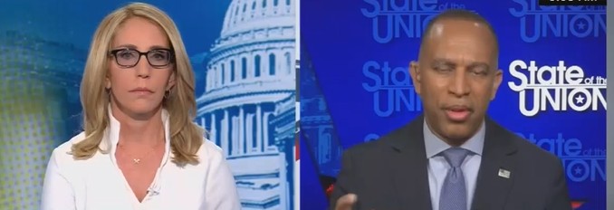Hakeem Jeffries Schools Dana Bash After She Tries To Both Sides Gerrymandering