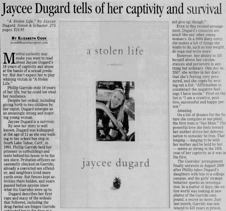 Hidden In Plain Sight The Traumatic Abduction and Eventual Rescue of