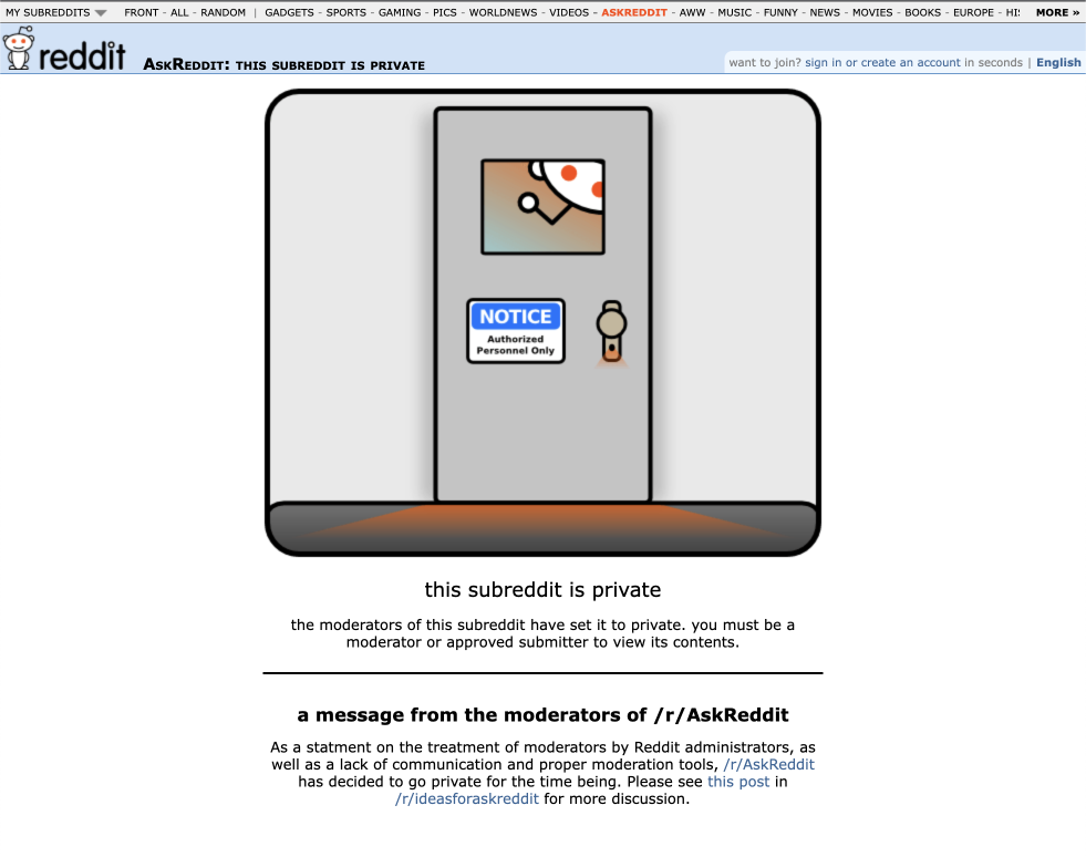 Image from What 5 years at Reddit taught us about building for a highly opinionated user