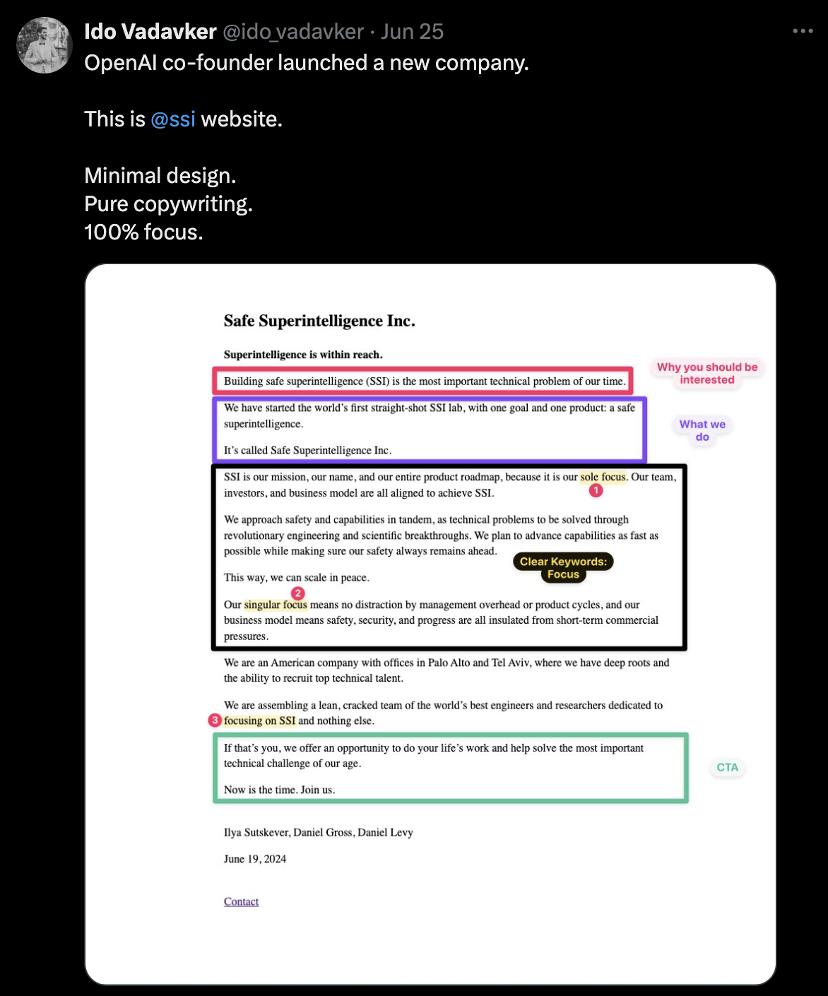 Dissecting SSI landing page (@ido_vadavler)