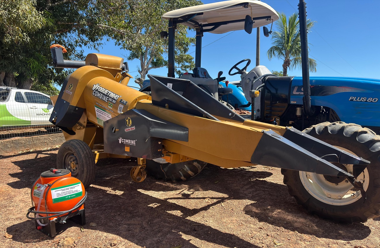 Alan Queiroz participa da entrega de equipamentos agrícolas para fortalecer produtores rurais de Ouro Preto do Oeste