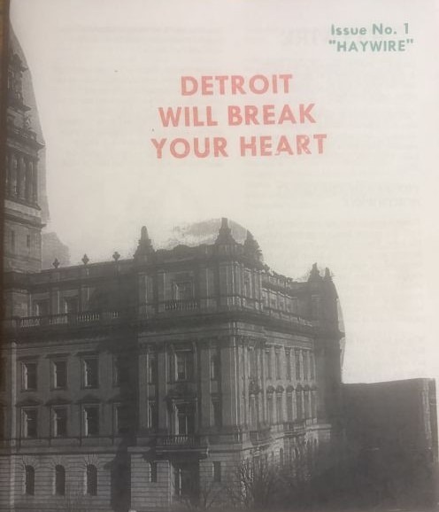 Book report time: Straight outta Michigan - there's a new zine in town