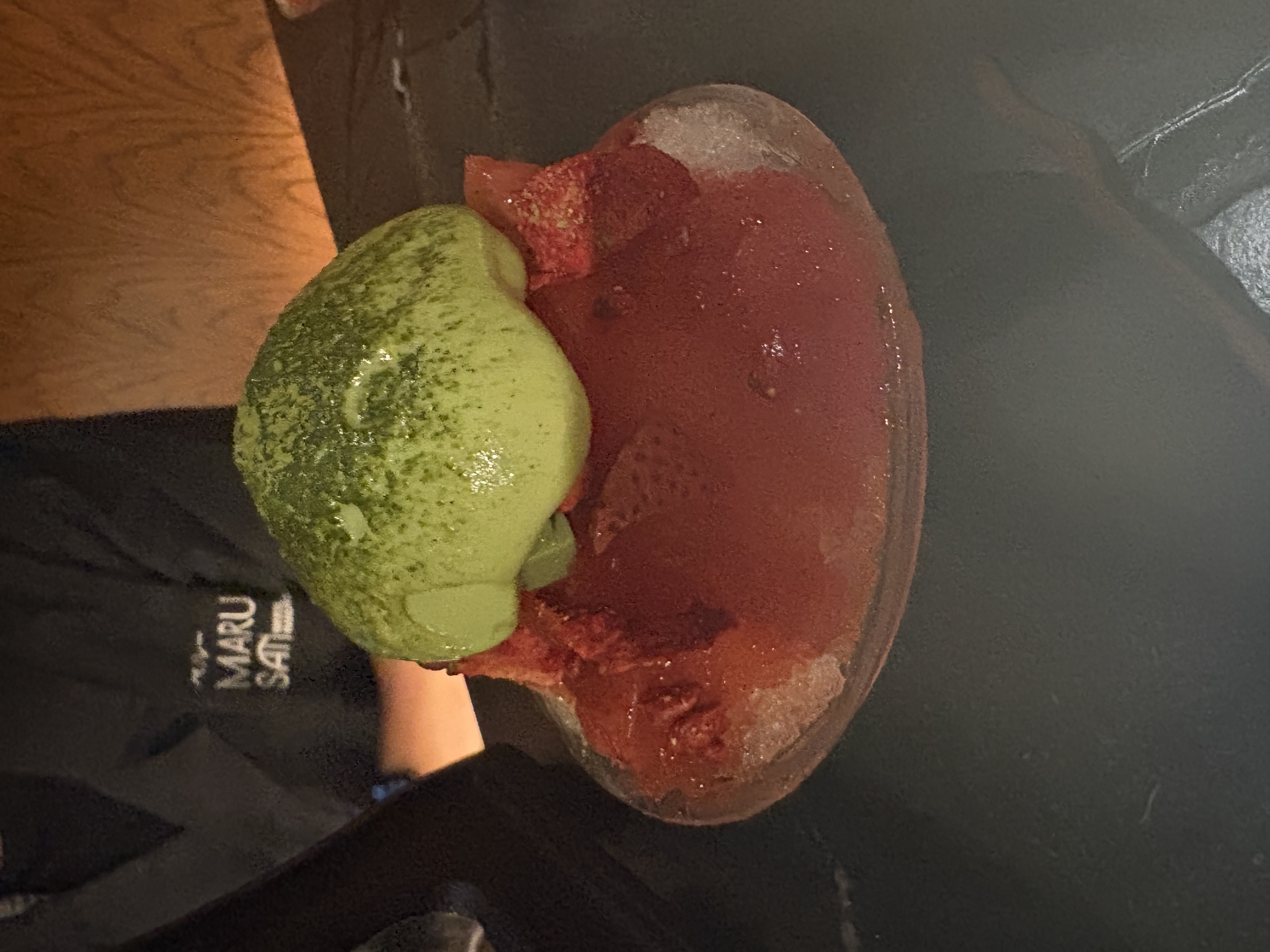 Desserts and the torture device
