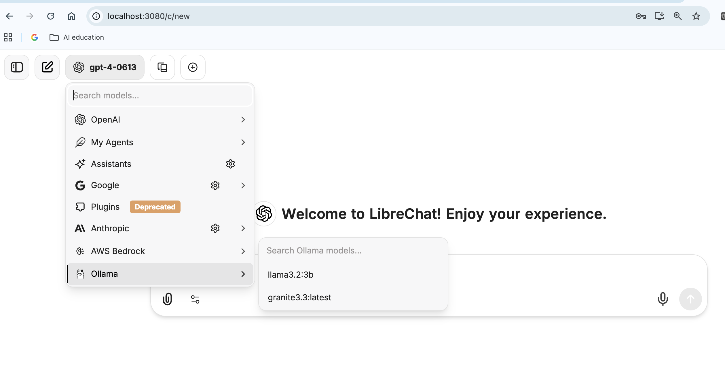 LibreChat - by Brandon - Run Your Own AI