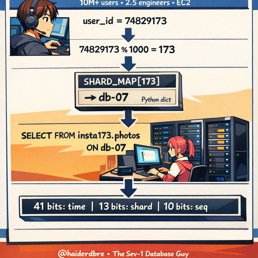 [DBEng] How Instagram Sharded PostgreSQL With 2.5 Engineers