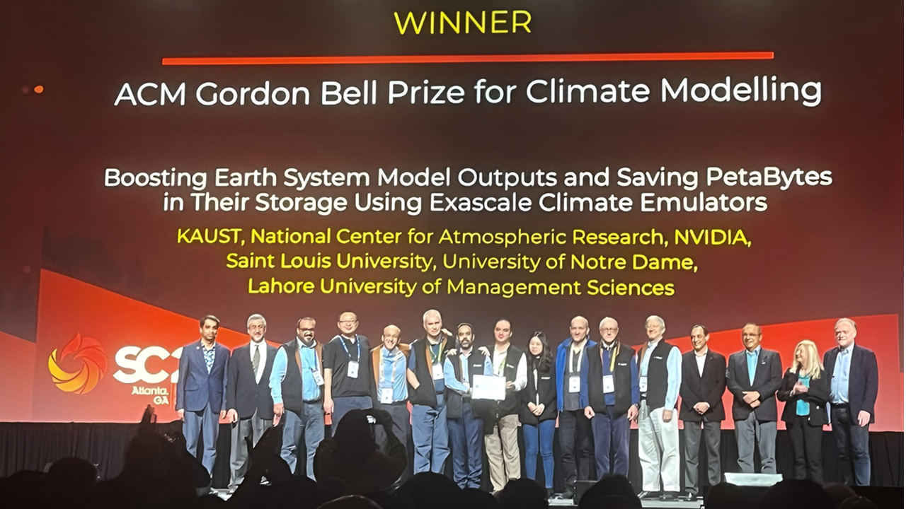 KAUST awarded Gordon Bell Prize for Climate Modelling