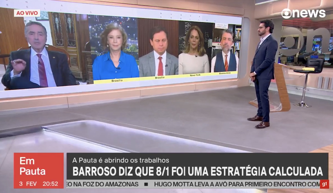 Barroso diz que dois terços dos presos de 8 de janeiro não quiseram sair em acordo com PGR