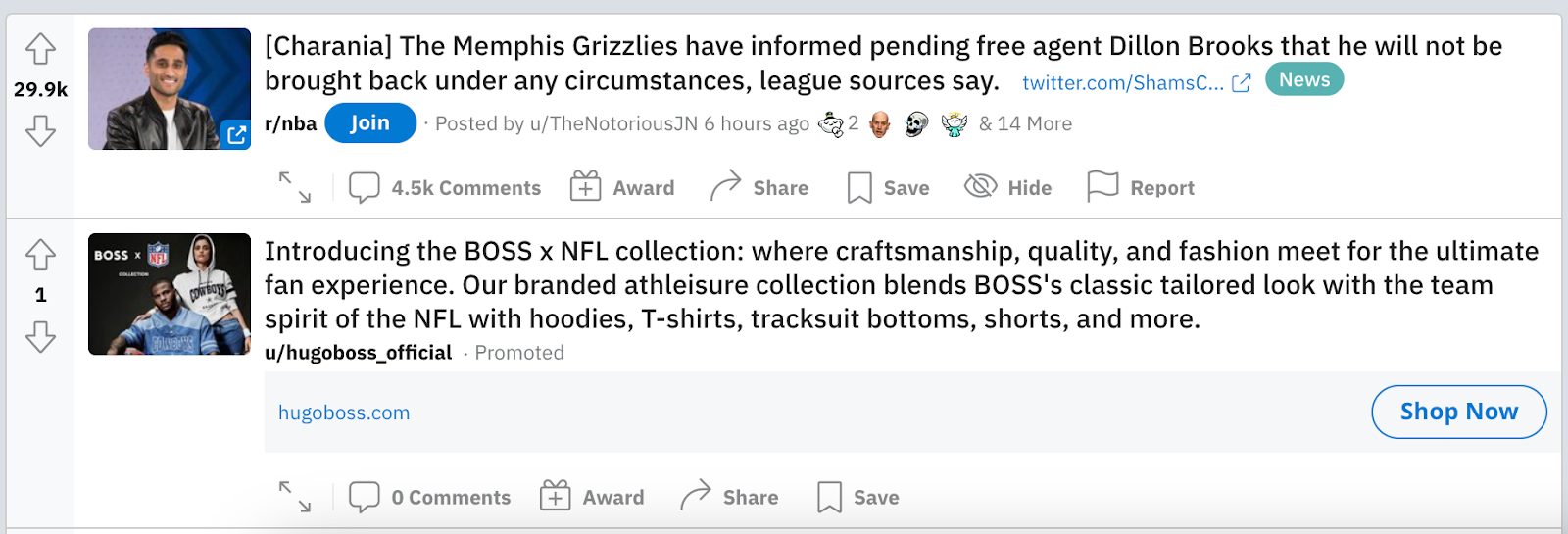 Image from What 5 years at Reddit taught us about building for a highly opinionated user