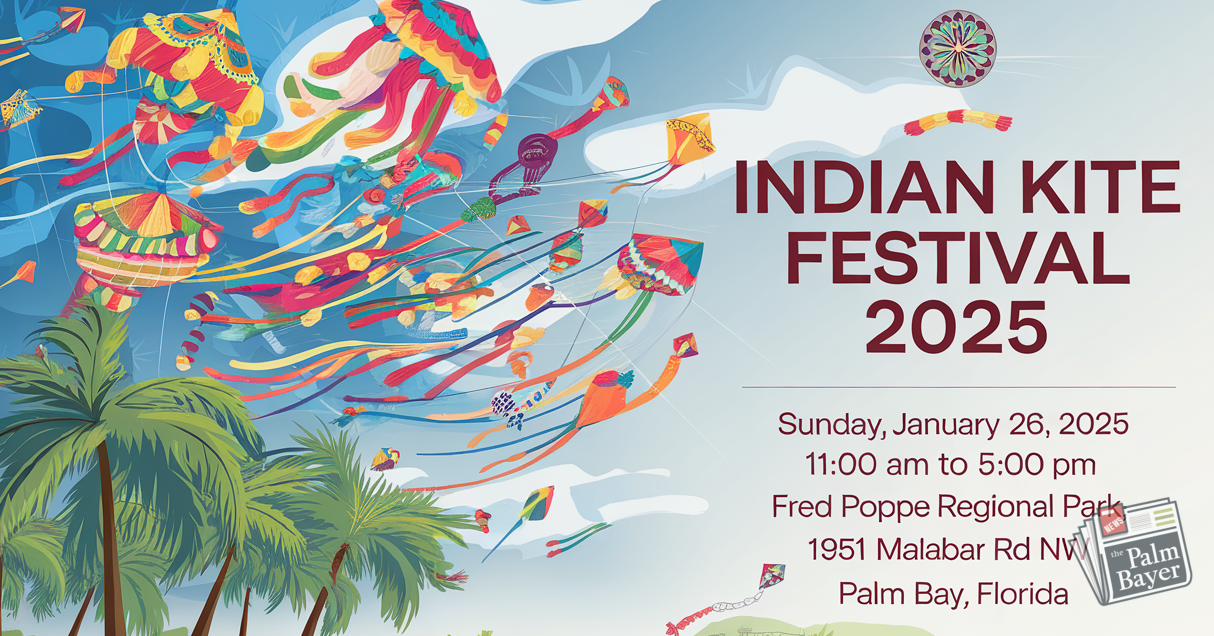 Image for article: 🎏 Soar High at the Indian Kite Festival 2025 in Palm Bay!