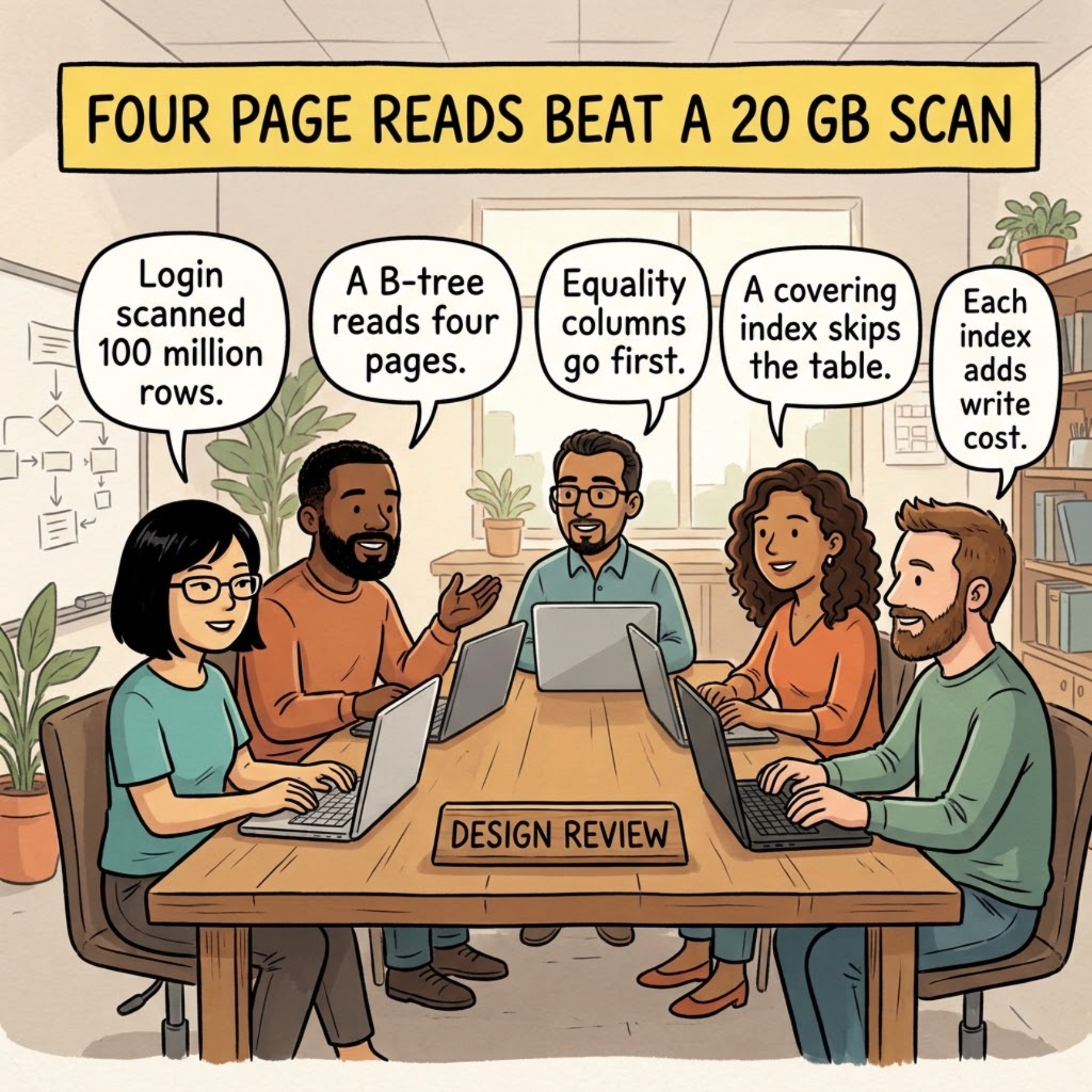 Database Indexing: B-Trees, Faster Reads and the Write Tax