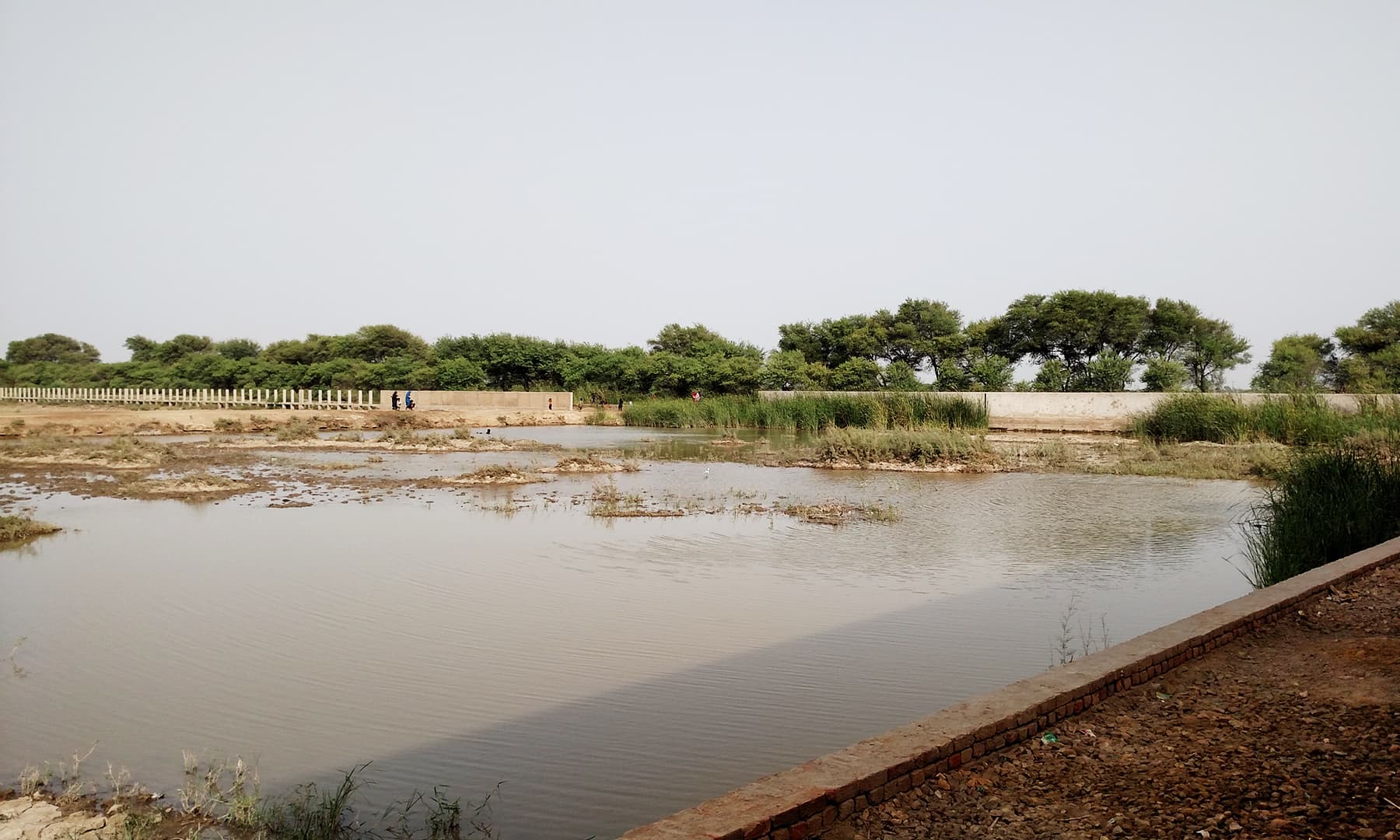 View of the ground where the auditorium stands. — Bilal Karim Mughal