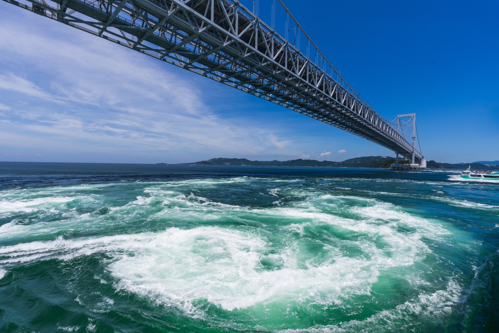 The Naruto Whirlpools: Where the Moon Stirs the Sea